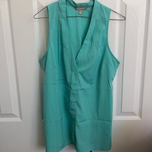 Banana Republic bright blue sleeveless top